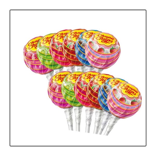Chupa Chups fruit lolly's 12 stuks