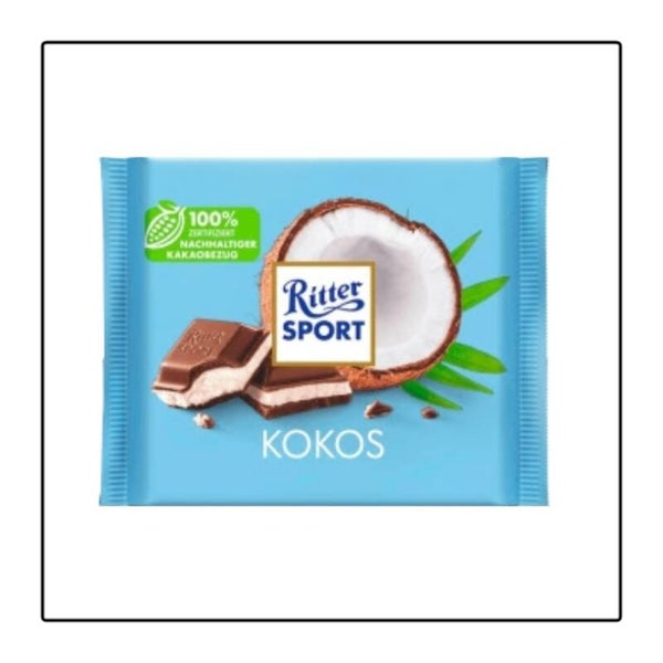 Ritter Sport Kokosnoot	100 g