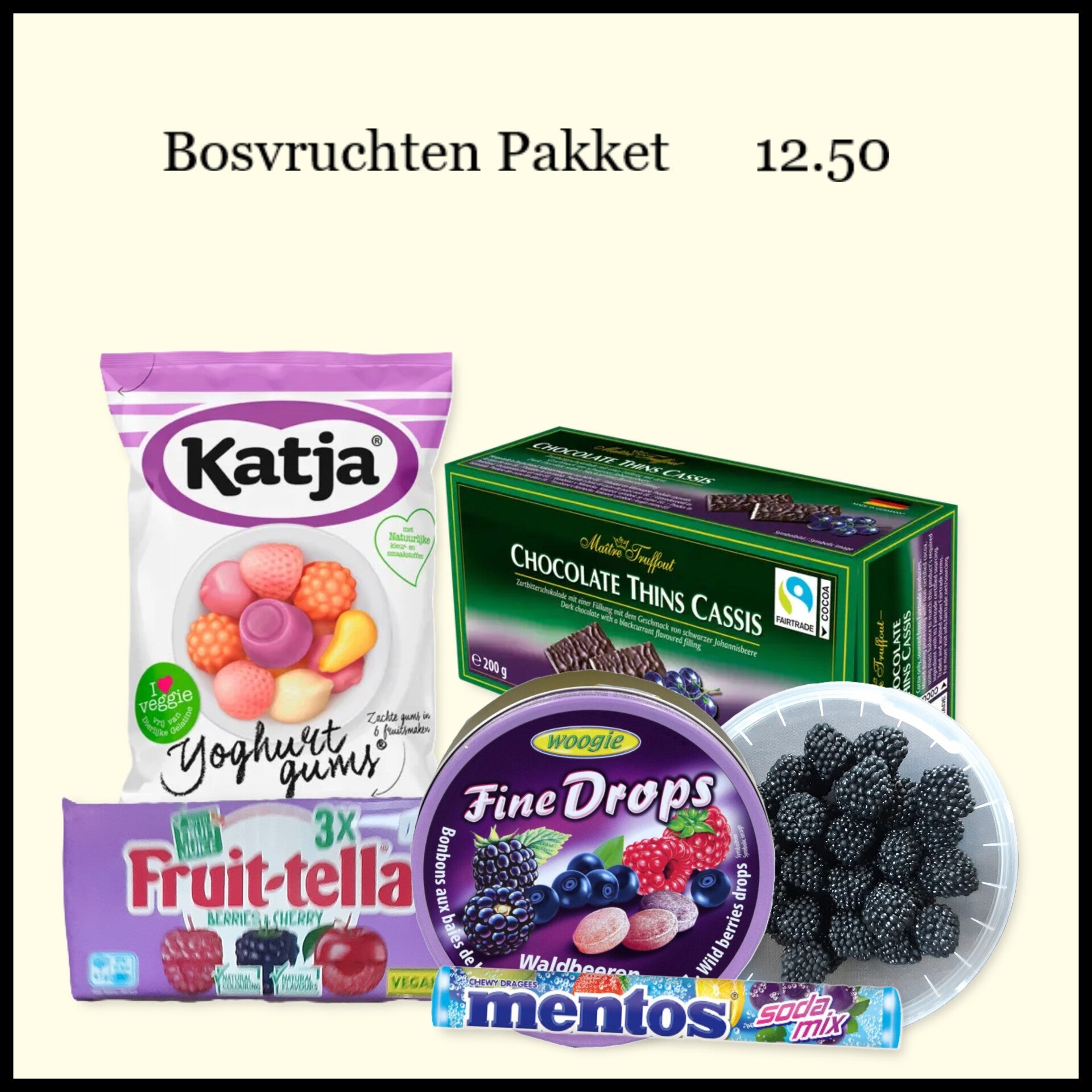 Pakket C2 ( bosvruchten )
