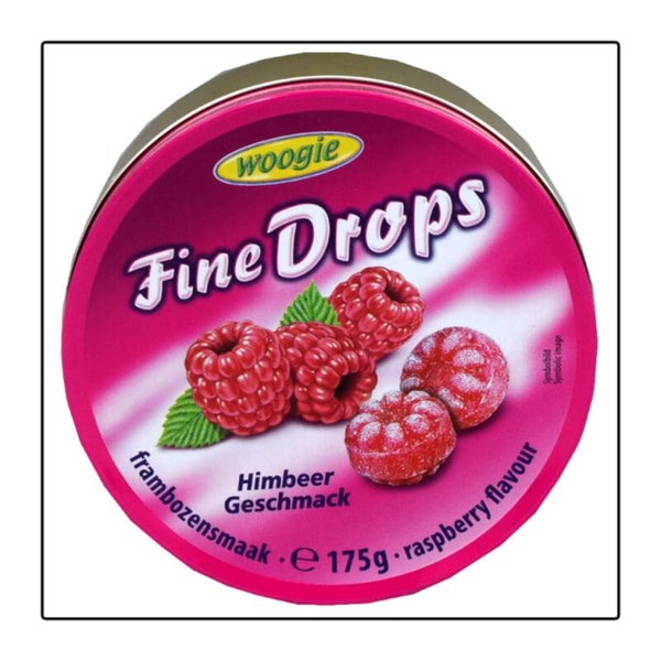 Woogie Fine Drops Framboos