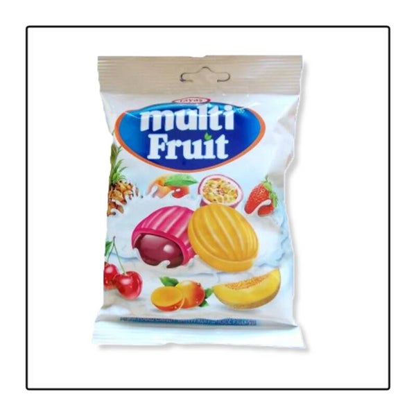 Tayas Multi Fruit melk snoepjes met vruchtensap 90g