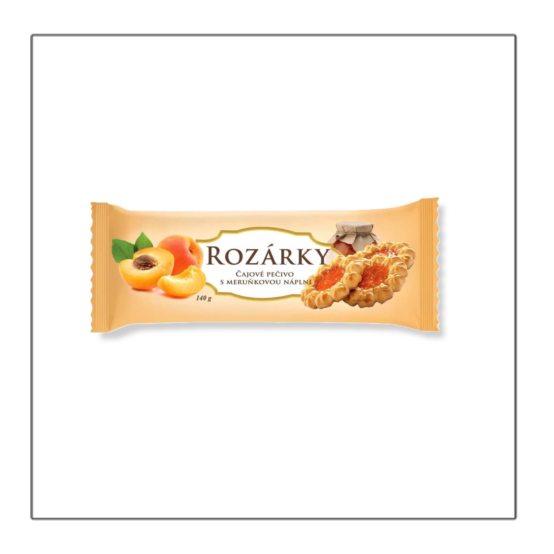 Rozarky abrikozenkoekjes 140 g