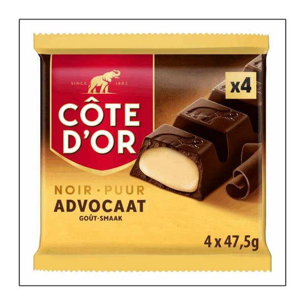 Advocaat reep 4 x 47.5 gram