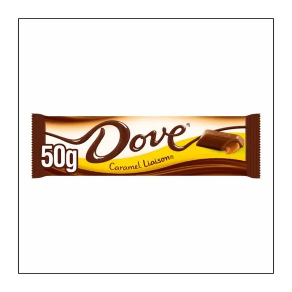 Dove caramel choco 50 gram