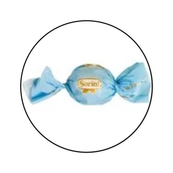 Sorini bonbons blauw 8 stuks