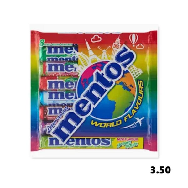 Mentos World Flavours 8-pack