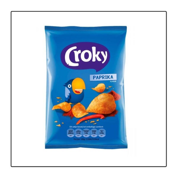 Croky Paprika Chips 100gr
