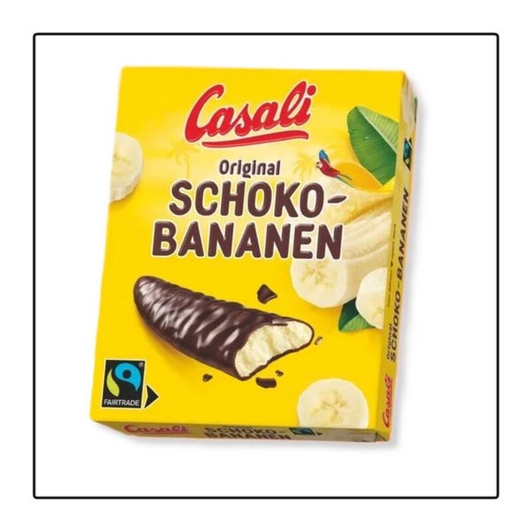 Casali Chocolade Bananen 150 g