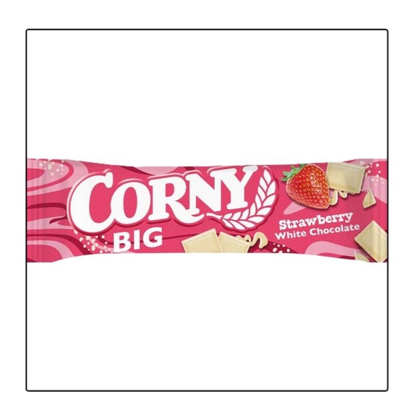 Corny Big Strawberry Witte Chocolade 40 g