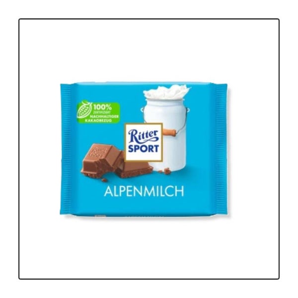 Ritter Sport Alpenmelk - 100 g