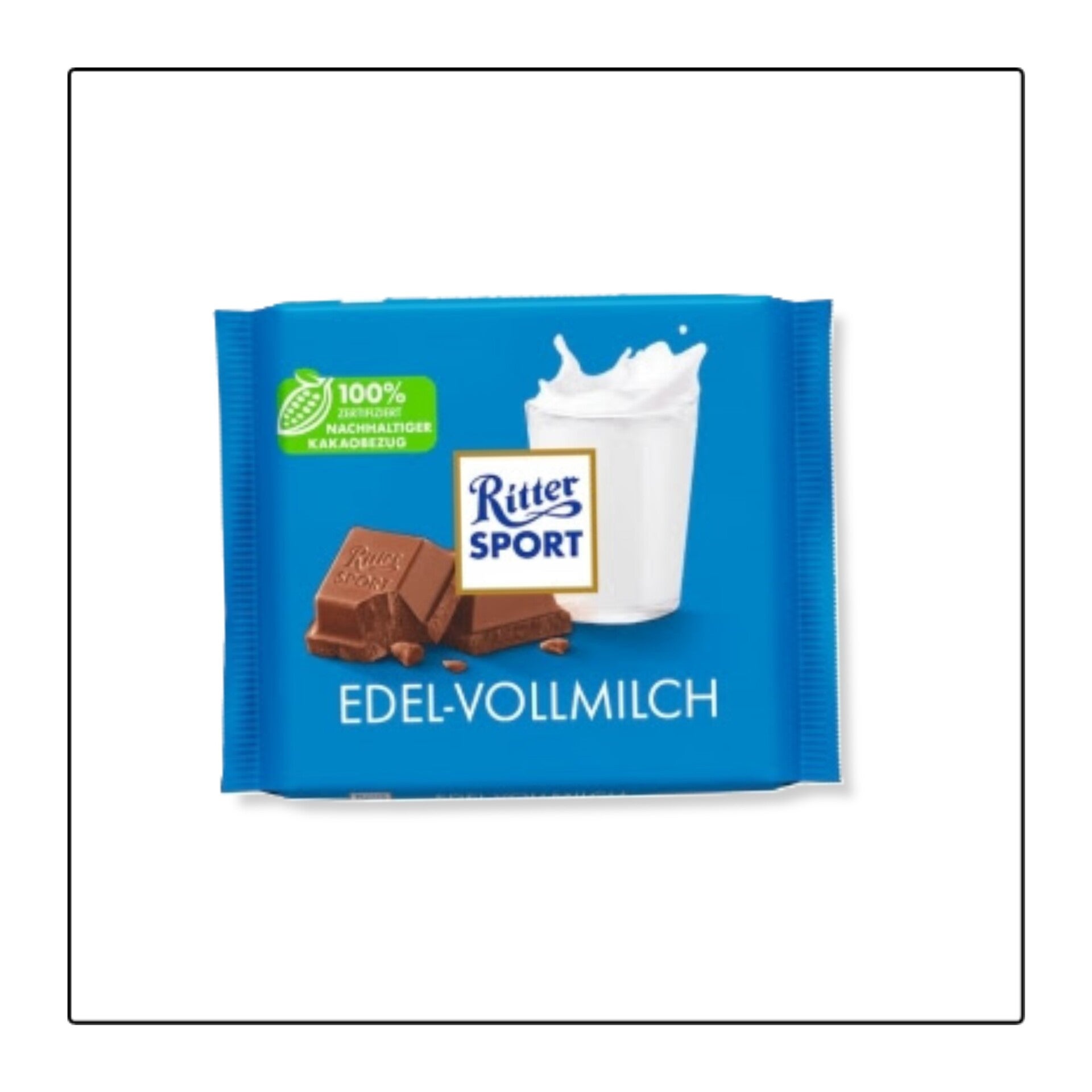 Ritter Sport Melkchocolade - 100 g