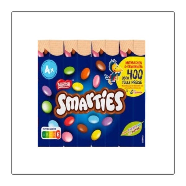 Nestlé smarties multipack 4 x 34 gr