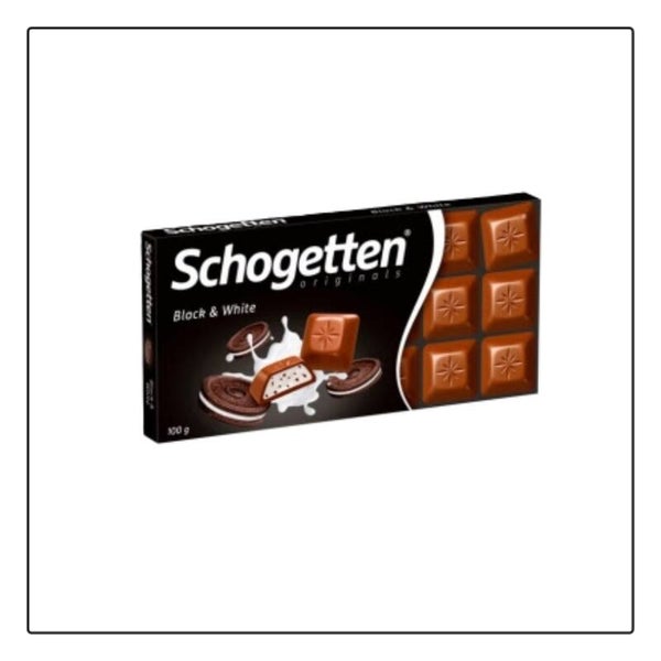 Schogetten Black & White 100g
