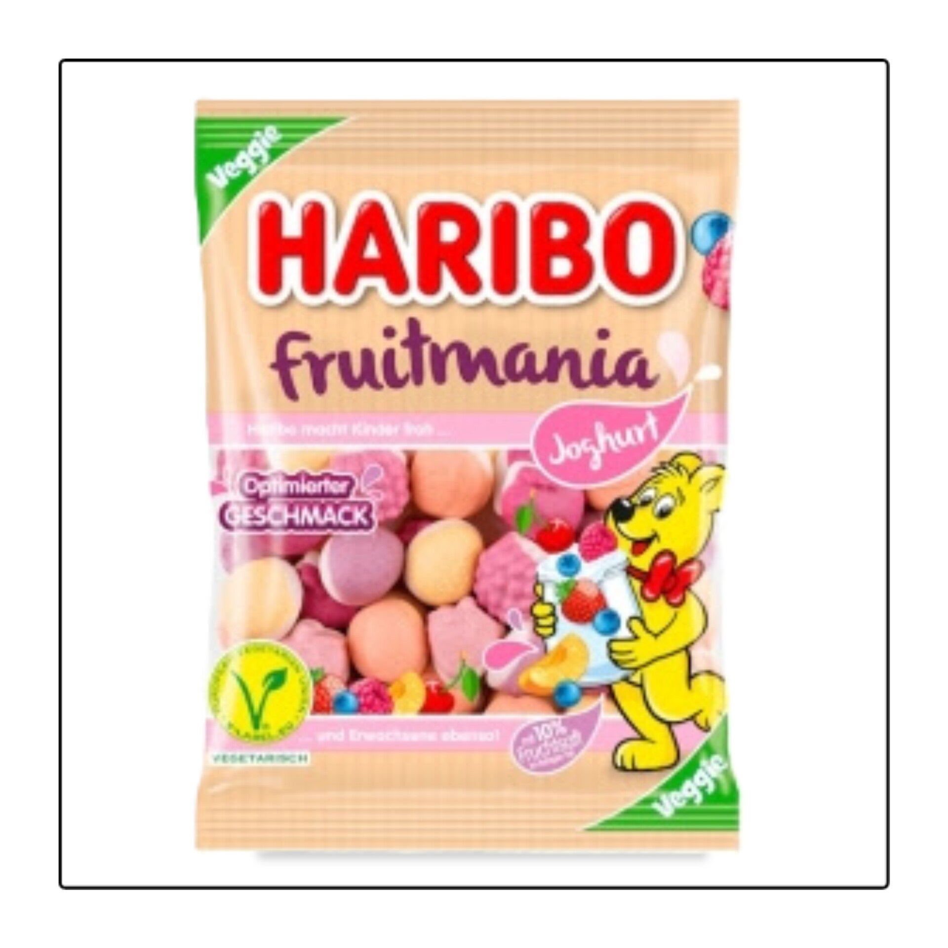 Haribo Yoghurt Fruit Gummies 160 g