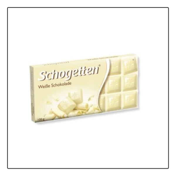 Schogetten chocolade wit 100 gram