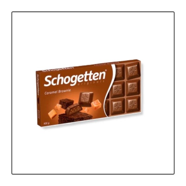 Schogetten Caramel Brownie - 100 g