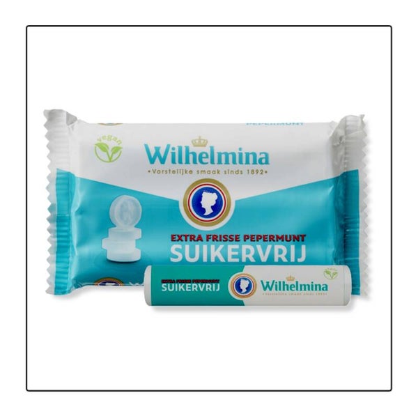 Wilhelmina pepermunt suikervrij