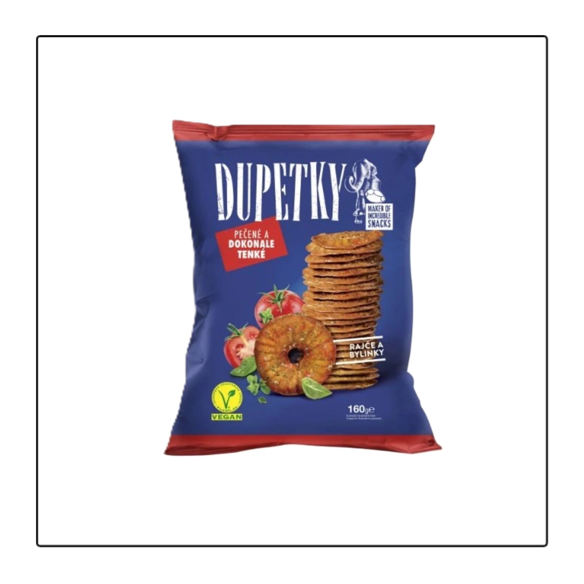 Dupetky gebakken crackers 160g