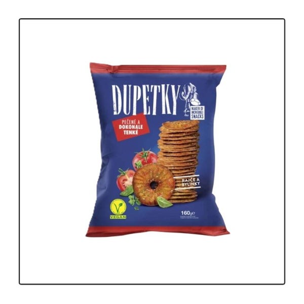 Dupetky gebakken crackers 160g