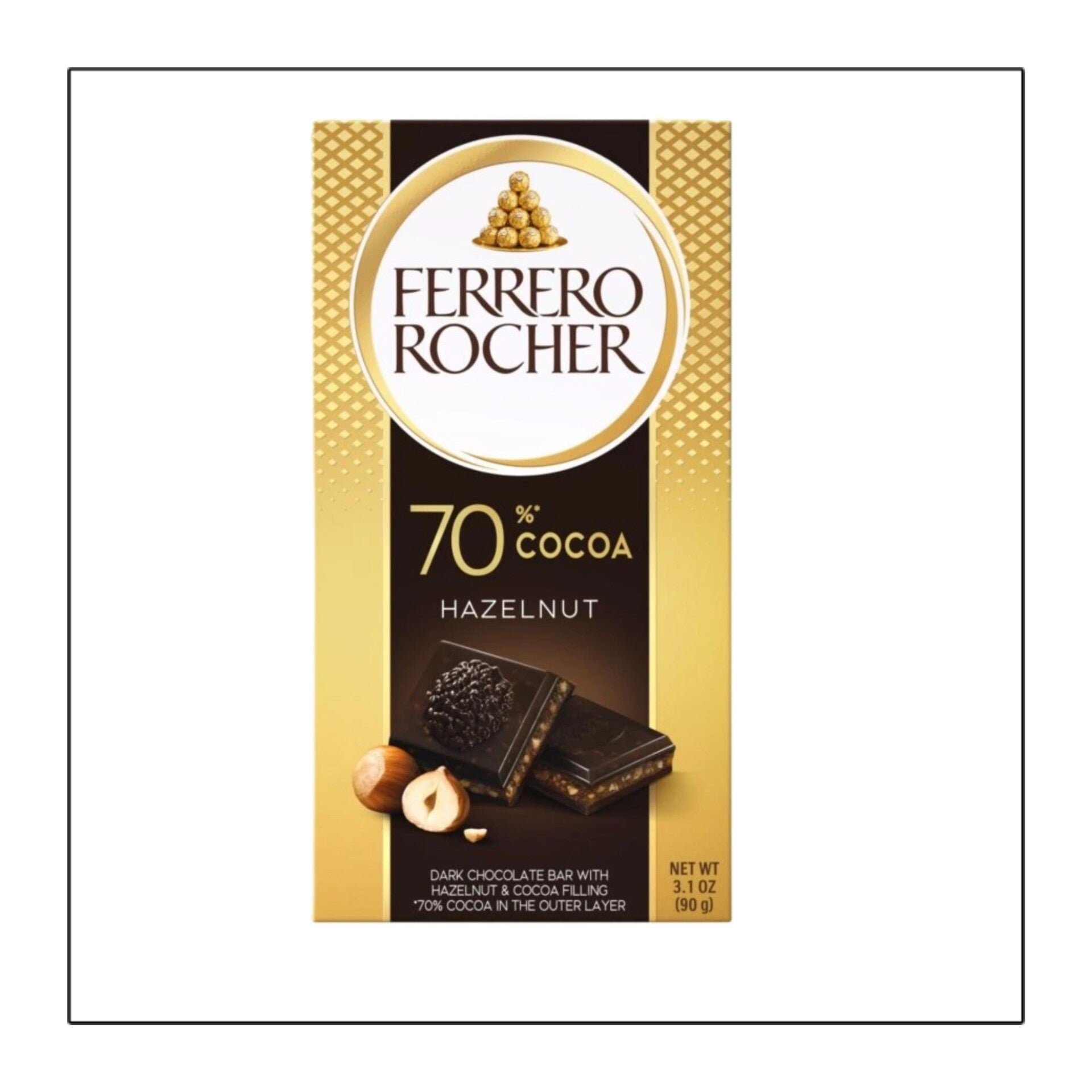 Ferrero donkere hazelnoot 90 gram
