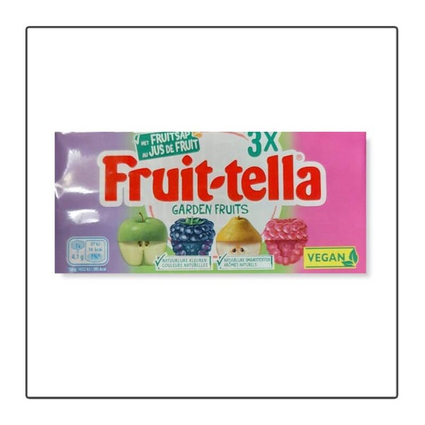 Fruit-tella garden fruits 3-pack