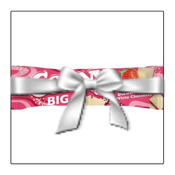 Corny Big Strawberry Witte Chocolade 40 g