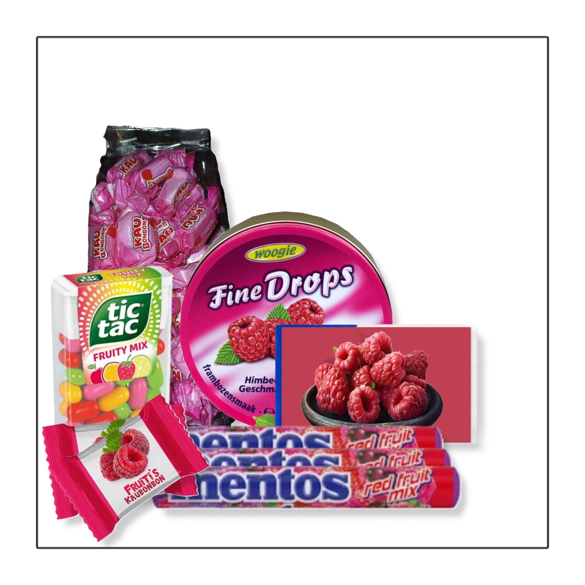 Pakket A5 ( framboos )