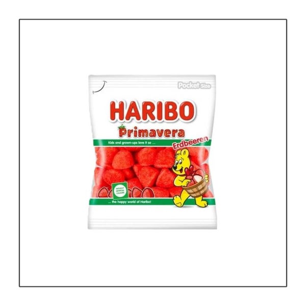 Haribo aardbeien 100 gram