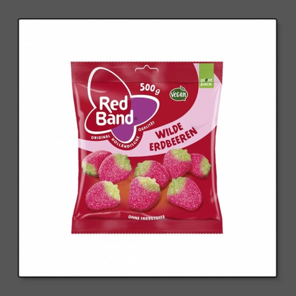 Red Band wilde aardbeien 500 gr