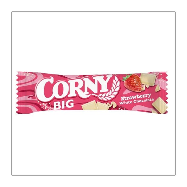 Corny Big Strawberry Witte Chocolade 40 gram