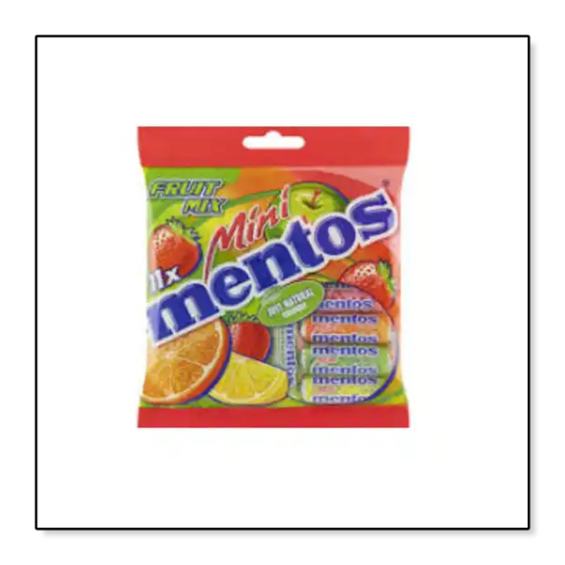 Mentos mini fruit 11 stuks