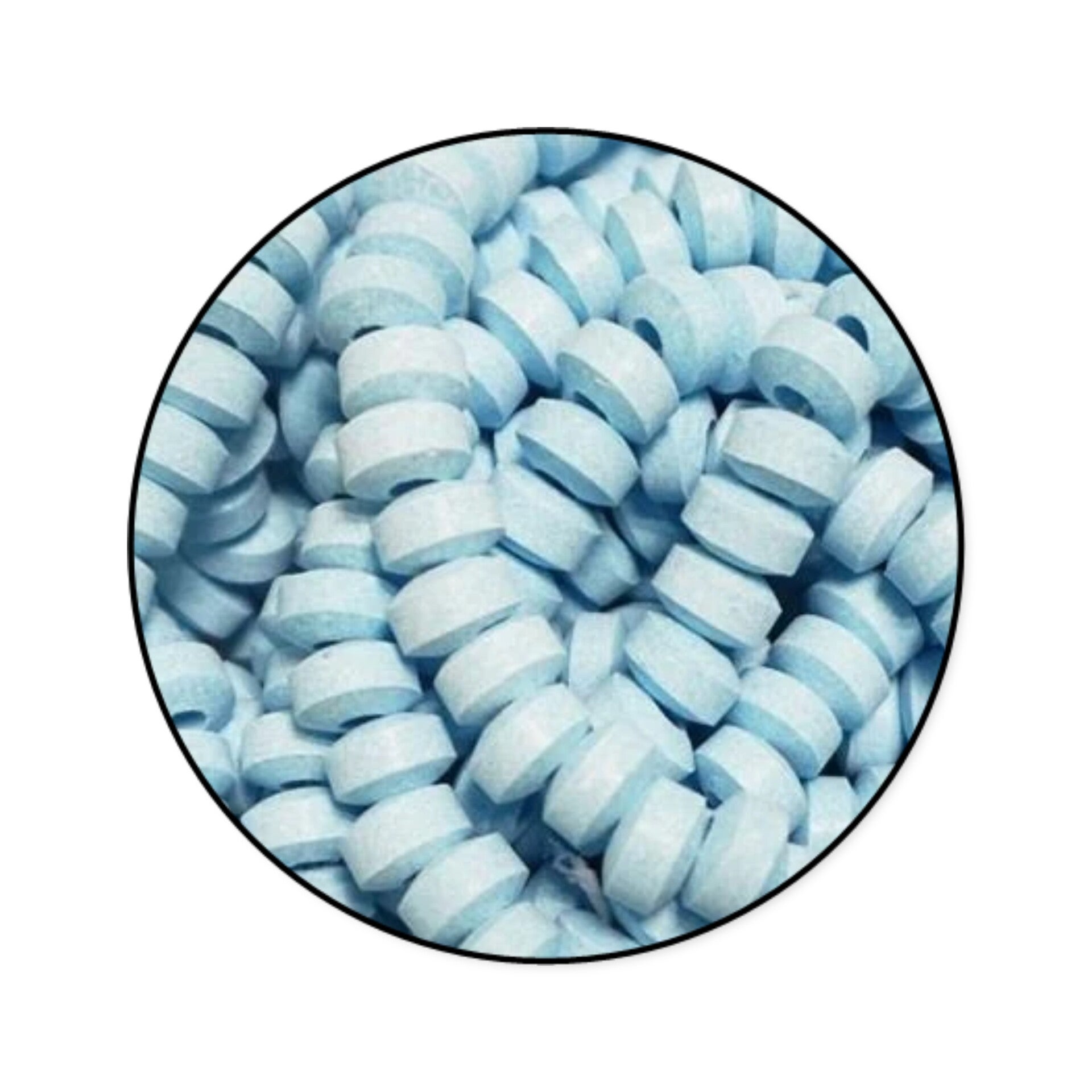 Snoepkettingen blauw 3 stuks