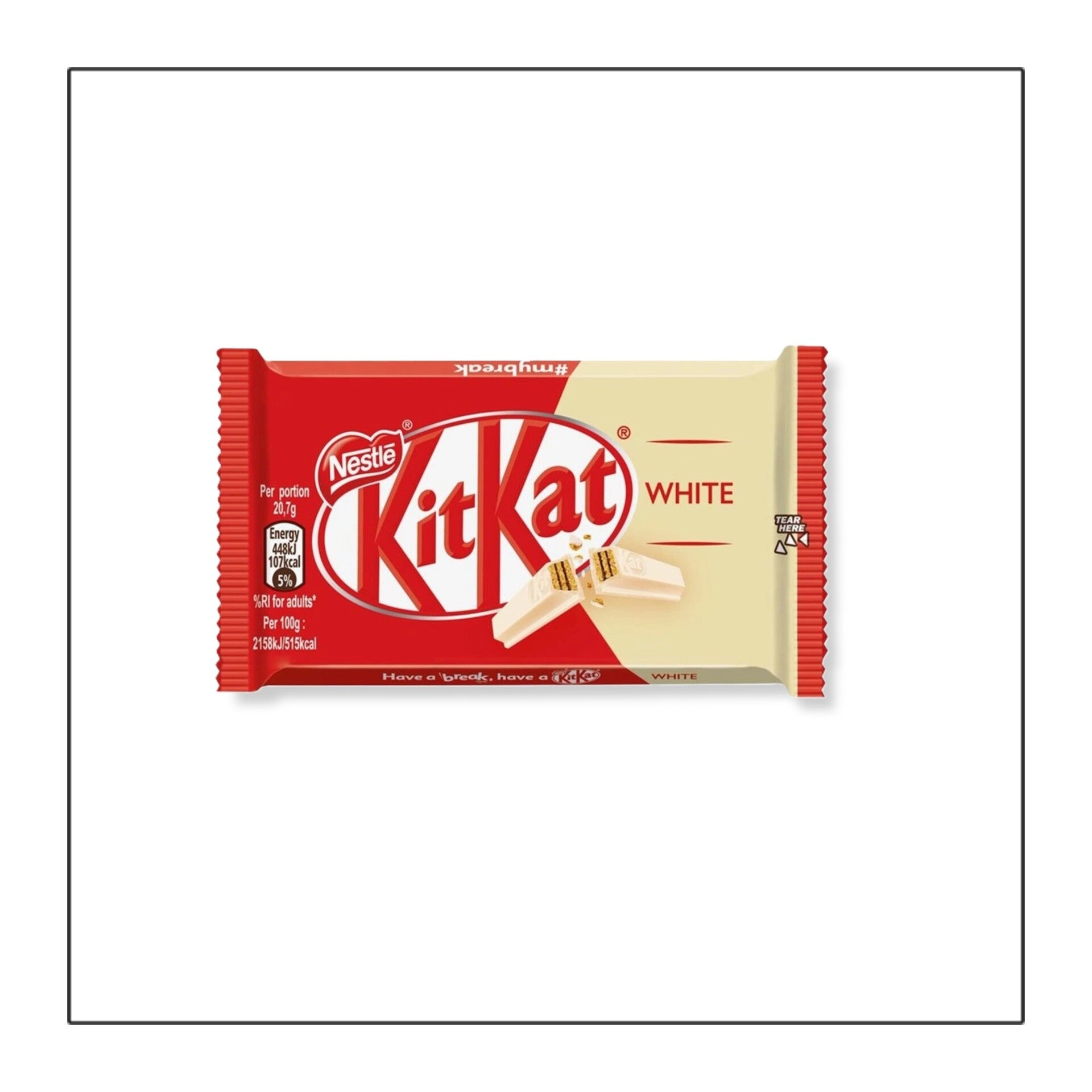 Nestlé kit kat wit 41.5 gram