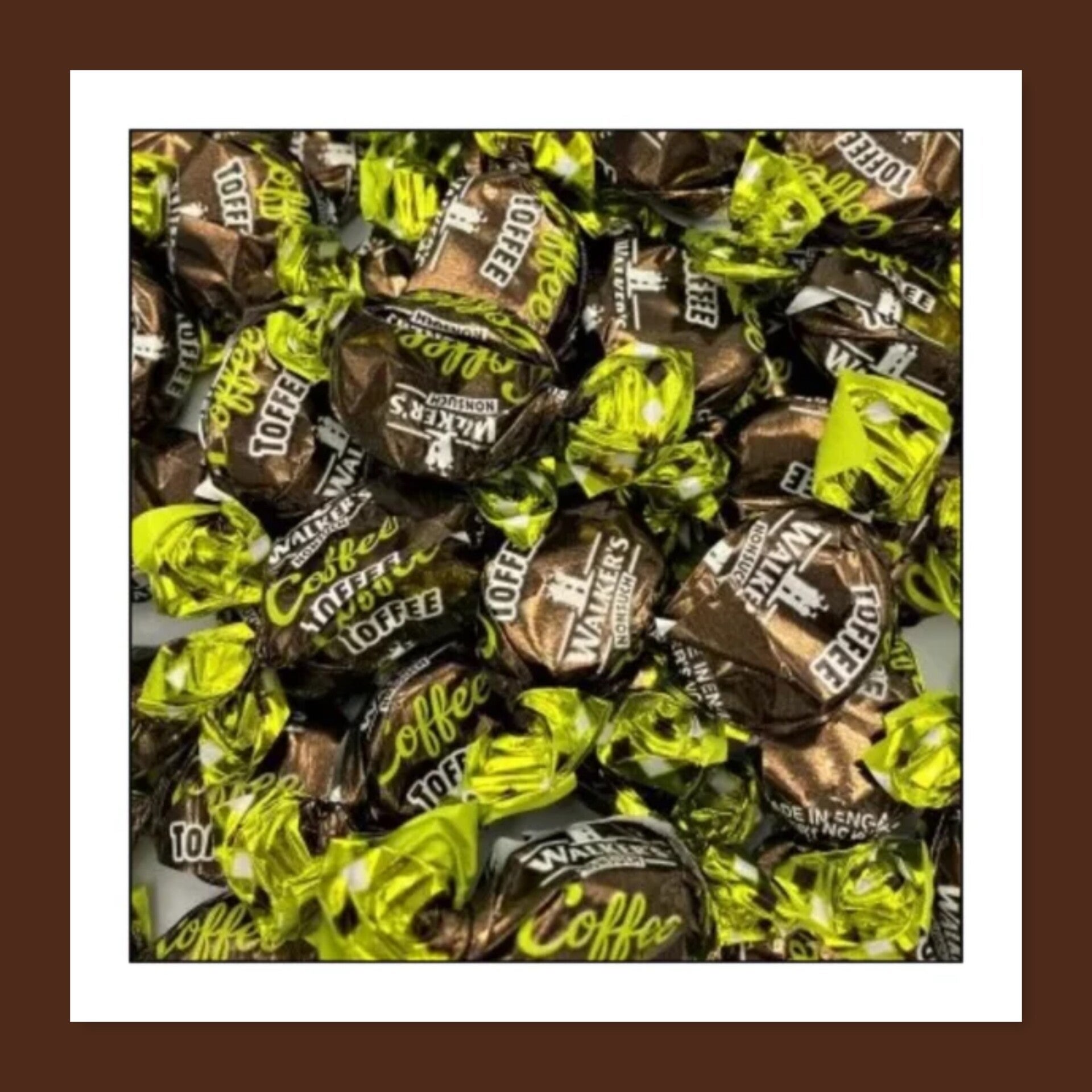 Walkers koffie toffees 200 gram