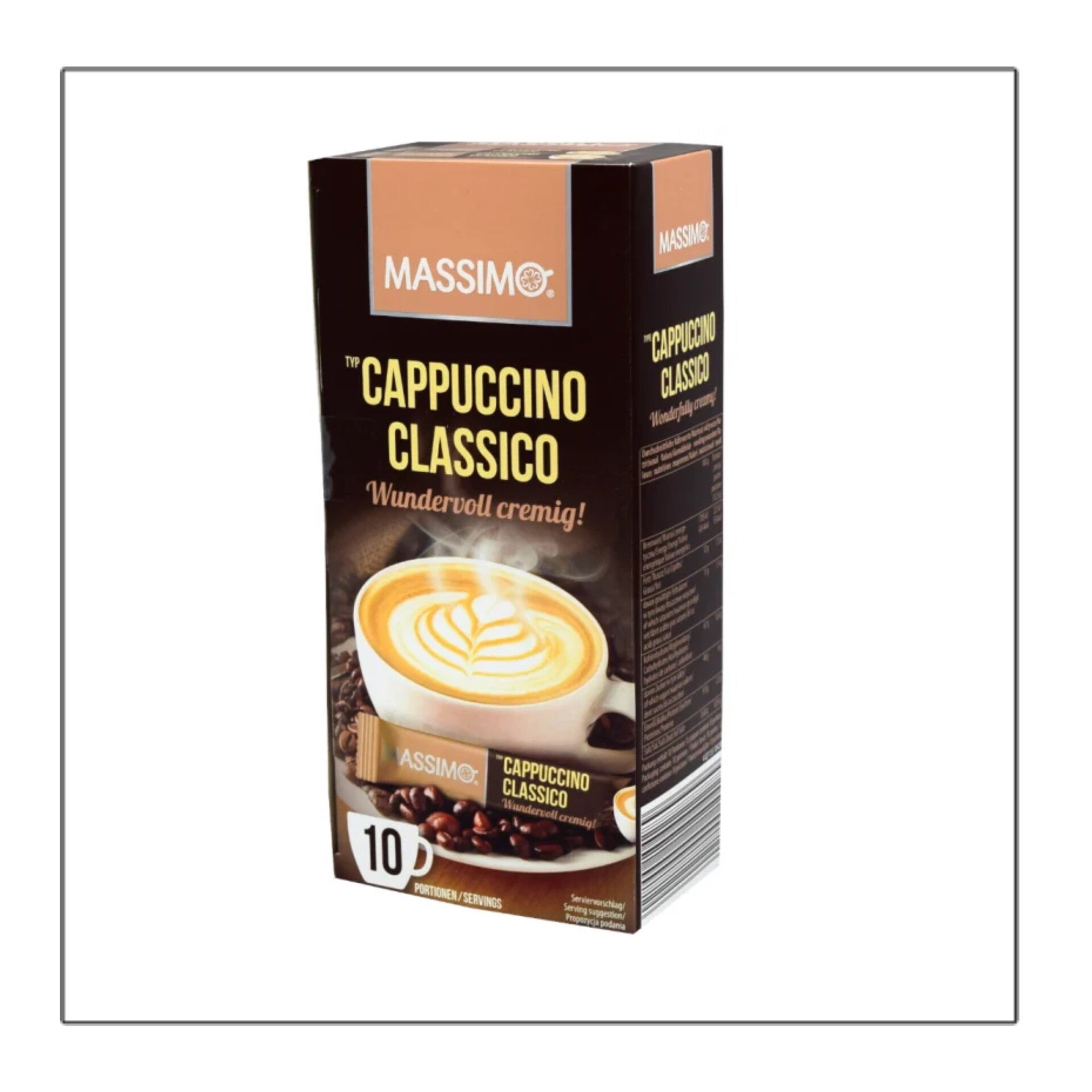 Massimo cappuccino classico 10 sticks