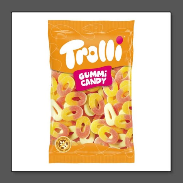 Trolli perzikringen 1 kg