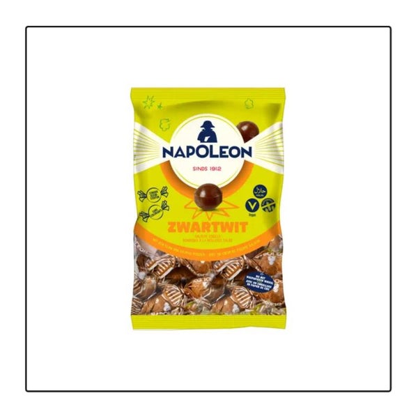 Napoleon Zwart-Wit Kogels 150gr