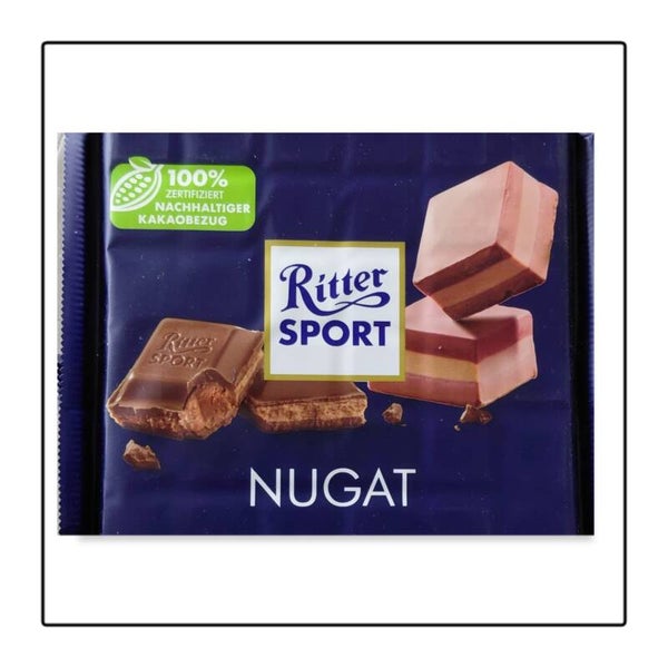 Ritter Sport Nougat	250gram