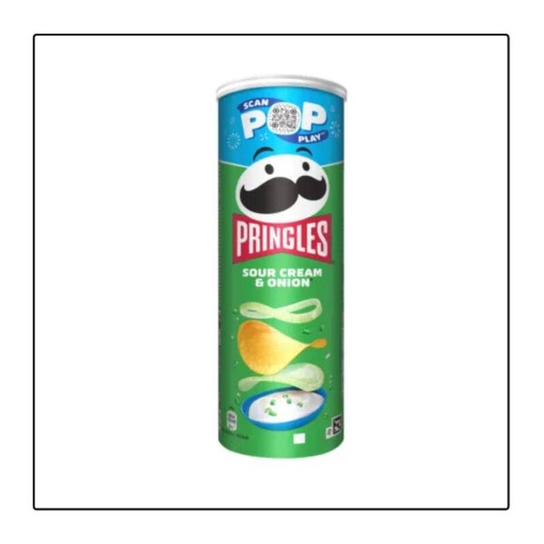 Pringles Sour Cream & Onion 165gr