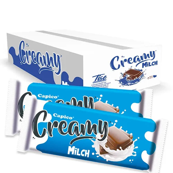 Creamy chocolade tablet