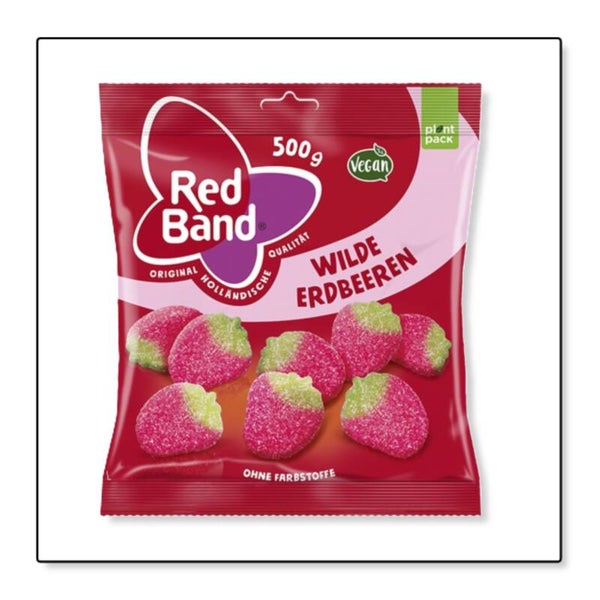 Red Band wilde aardbeien 500 gr