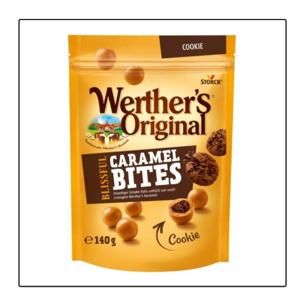 Werther's Blissful Caramel Bites 140 g