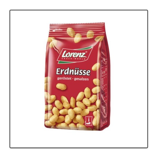 Lorenz Geroosterde en gezouten pinda's 200 g