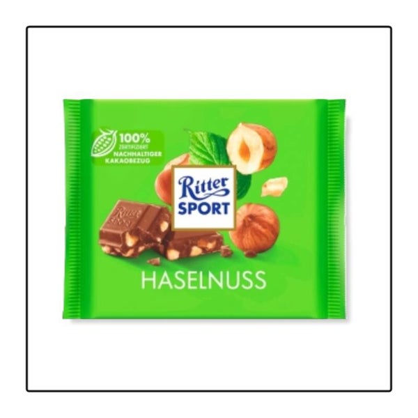 Ritter Sport Hazelnoot	100 g