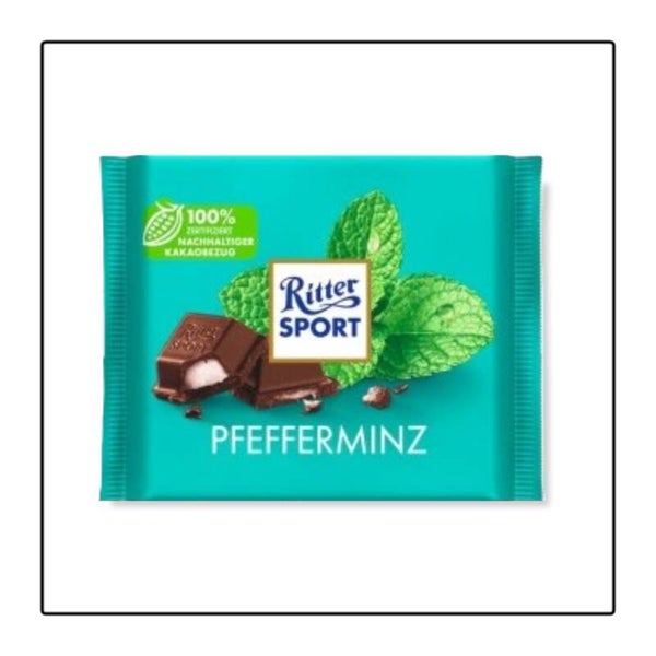 Ritter Sport Pepermunt	100 g