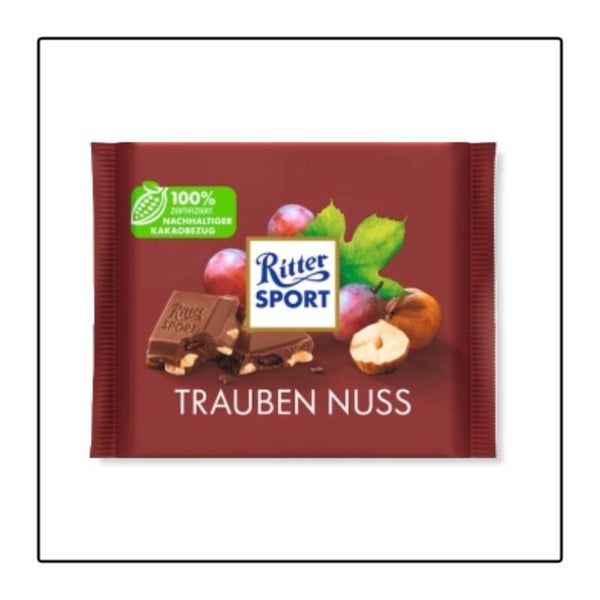 Ritter Sport Grape Nut	100 g