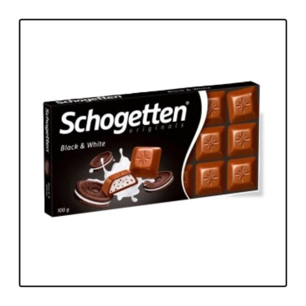 Schogetten Zwart & Wit	100 g