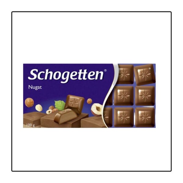 Schogetten nougat	100 g