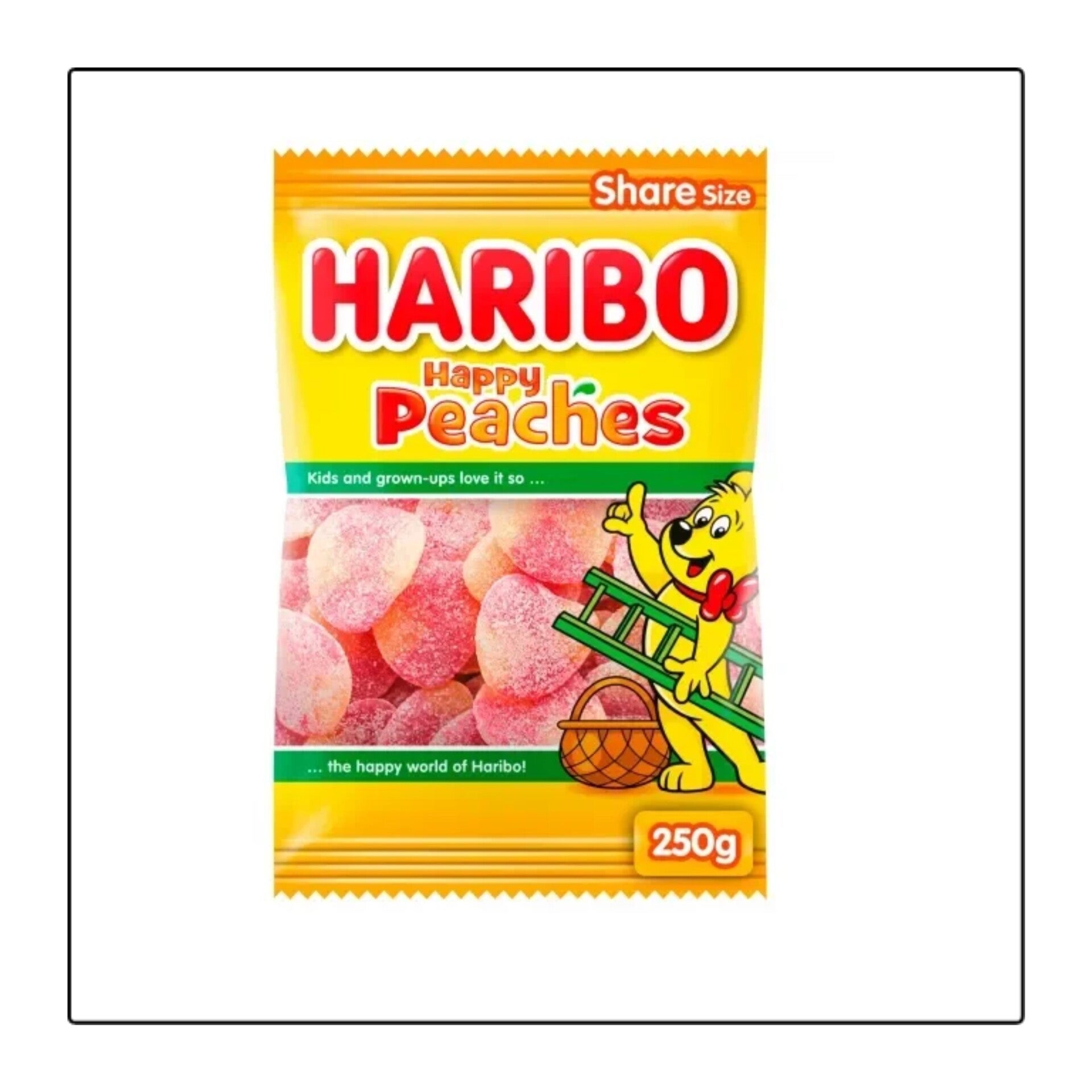 Haribo perziken 250 gram