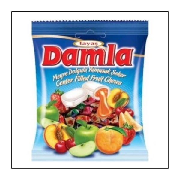 Tayas damla mix fruit snoepjes 90 gram